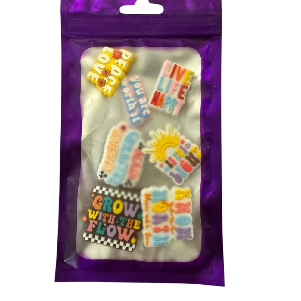 #4 ~ 7 charms for  $9 ~ Colorful Charms for Shoes and Accessories